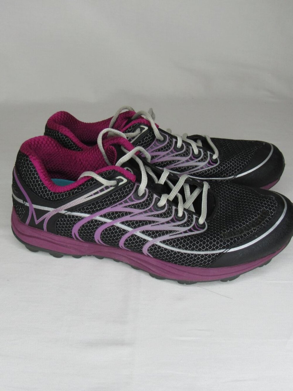 Merrell MIX MASTER GLIDE Black Pink Trail Running Shoes Women's 8 - Picture 6 of 9